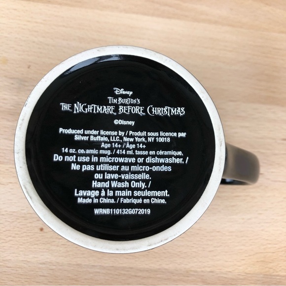 Disney The Nightmare Before Christmas Jack Skelligton Purple Coffee Mug 14 Oz - Picture 7 of 9